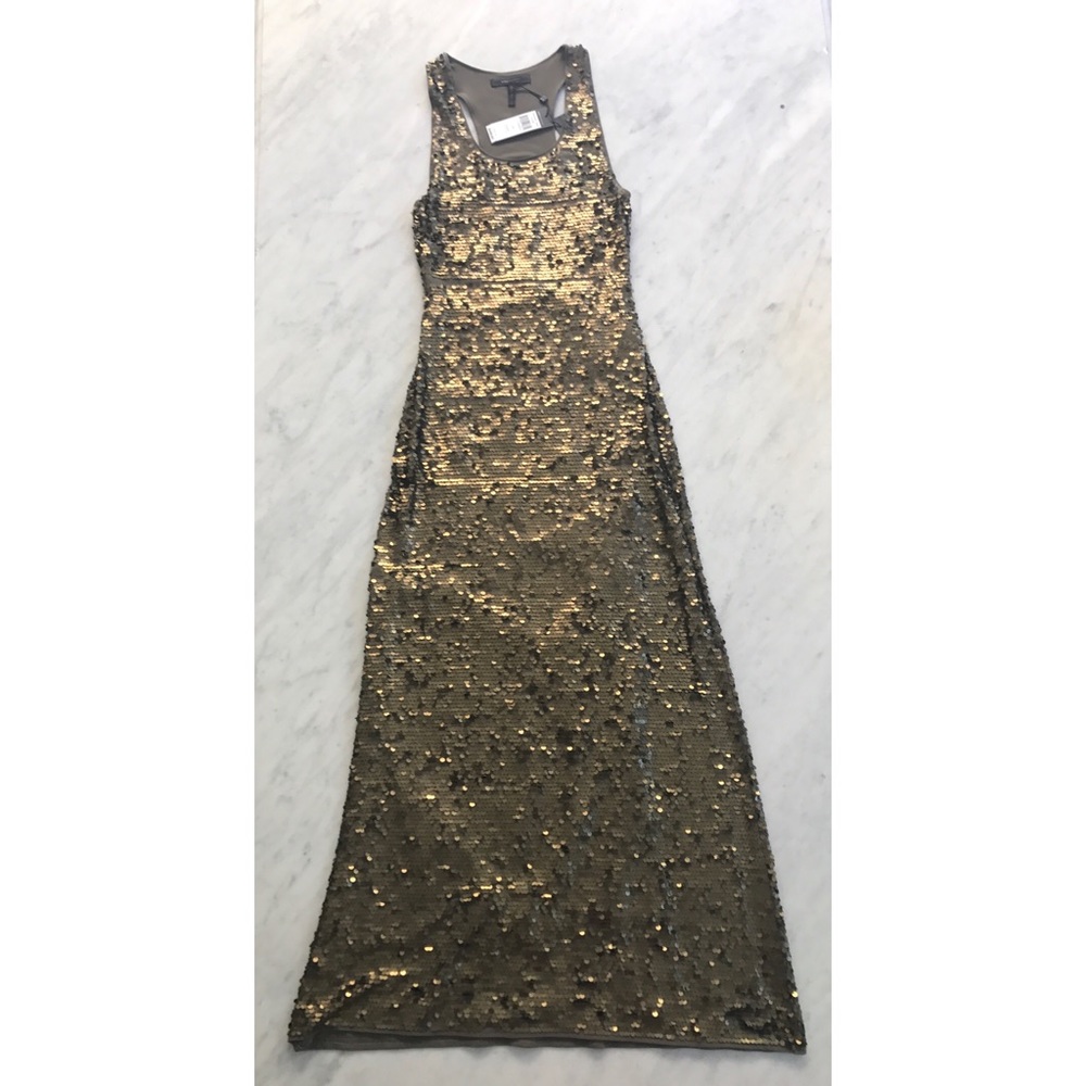 BCBG MAXAZRIA Allure Sequined Dress