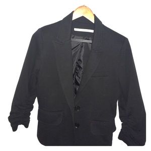 Black suit jacket