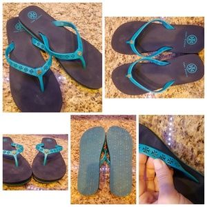 Tory Burch flip flops