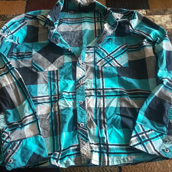 Social  Collision  Other - Blue Plaid Shirt