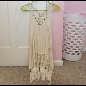 cute fringe tank