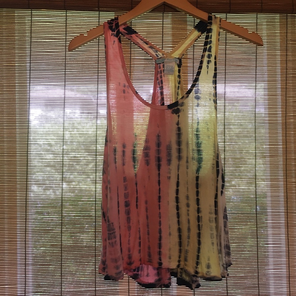 Festival tank top- tie dye