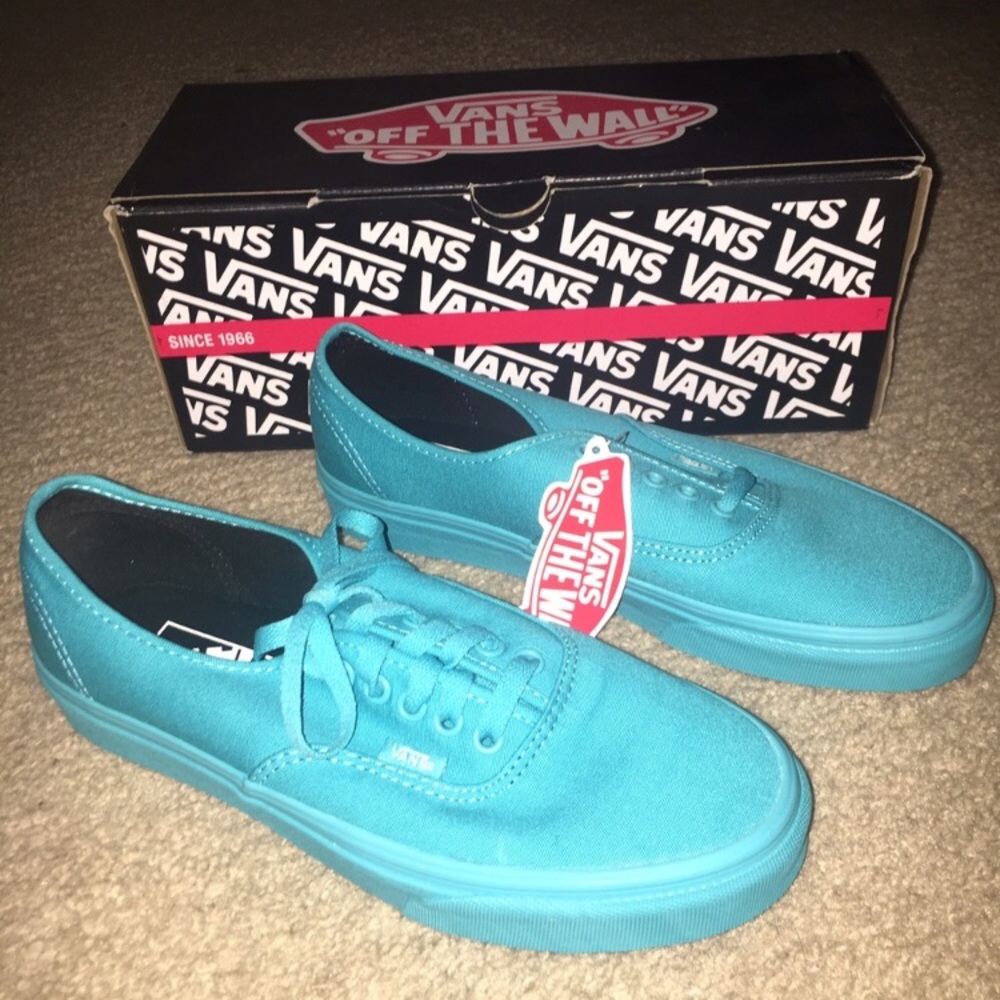 New Turquoise Vans