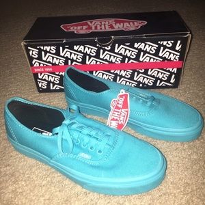 New Turquoise Vans