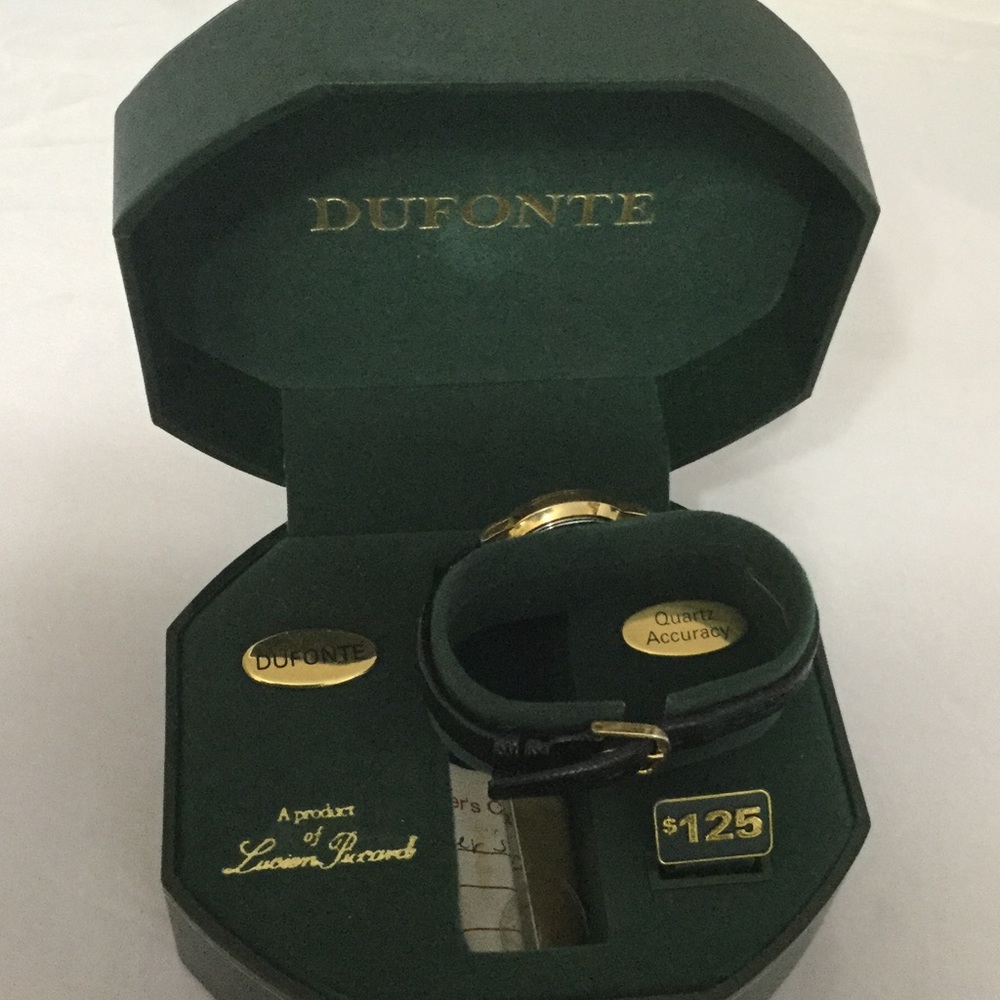 Nice!  DUFONTE Watch by Lucien Piccard - NIB - Picture 2 of 5