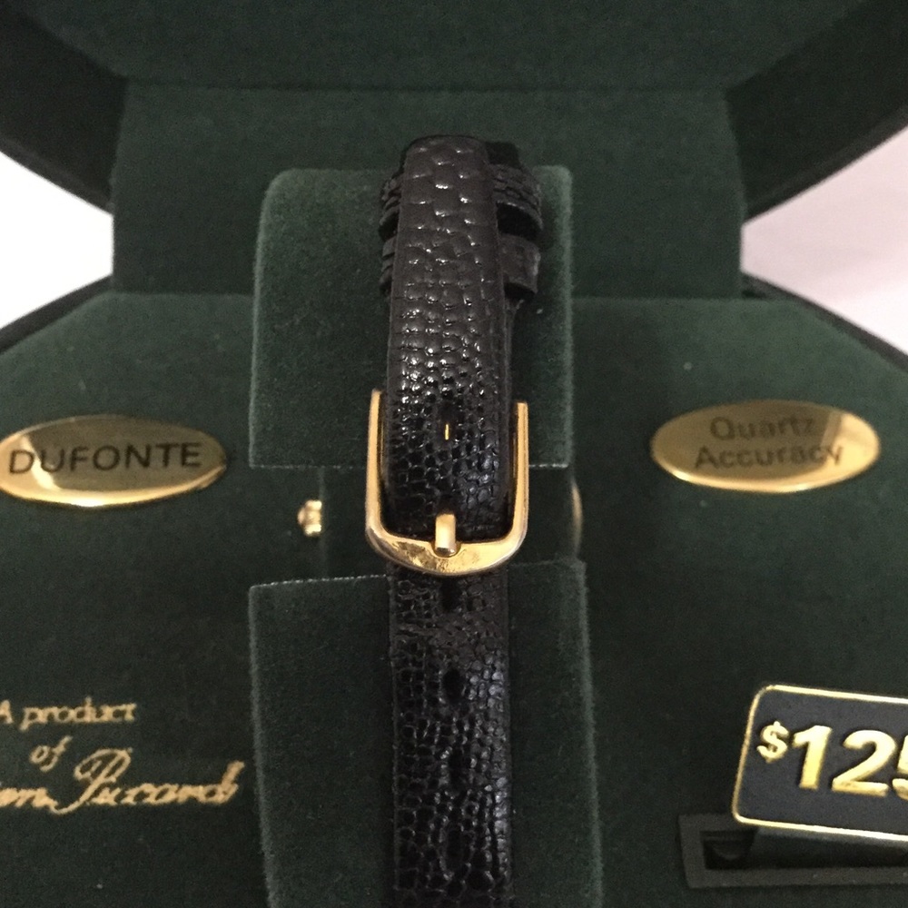 Nice!  DUFONTE Watch by Lucien Piccard - NIB - Picture 4 of 5