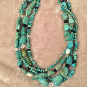 SILPADA sterling silver turquoise necklace