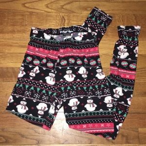 Christmas pattern leggings