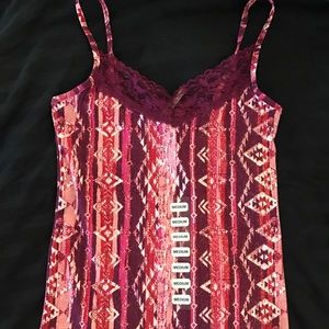 Gorgeous, Printed, Wallflower Tank