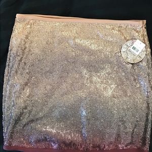 Ombré, Sequined Skirt