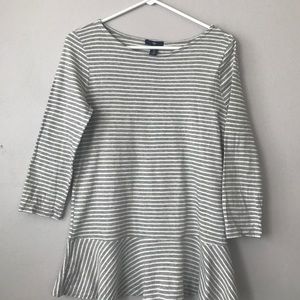 GAP 3/4 sleeve peplum top