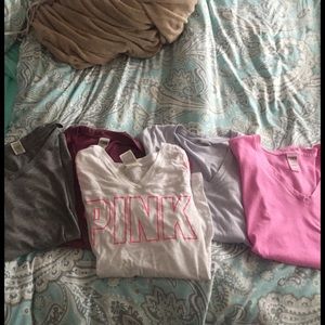 Xs-S pink vs tee bundle