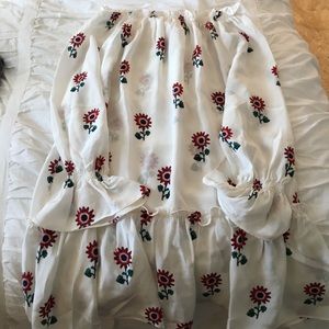 Stone Cold Fox Off-the-shoulder floral dress