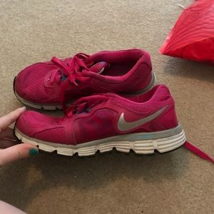 **ONE DAY SALE** Nike pink tennis shoes