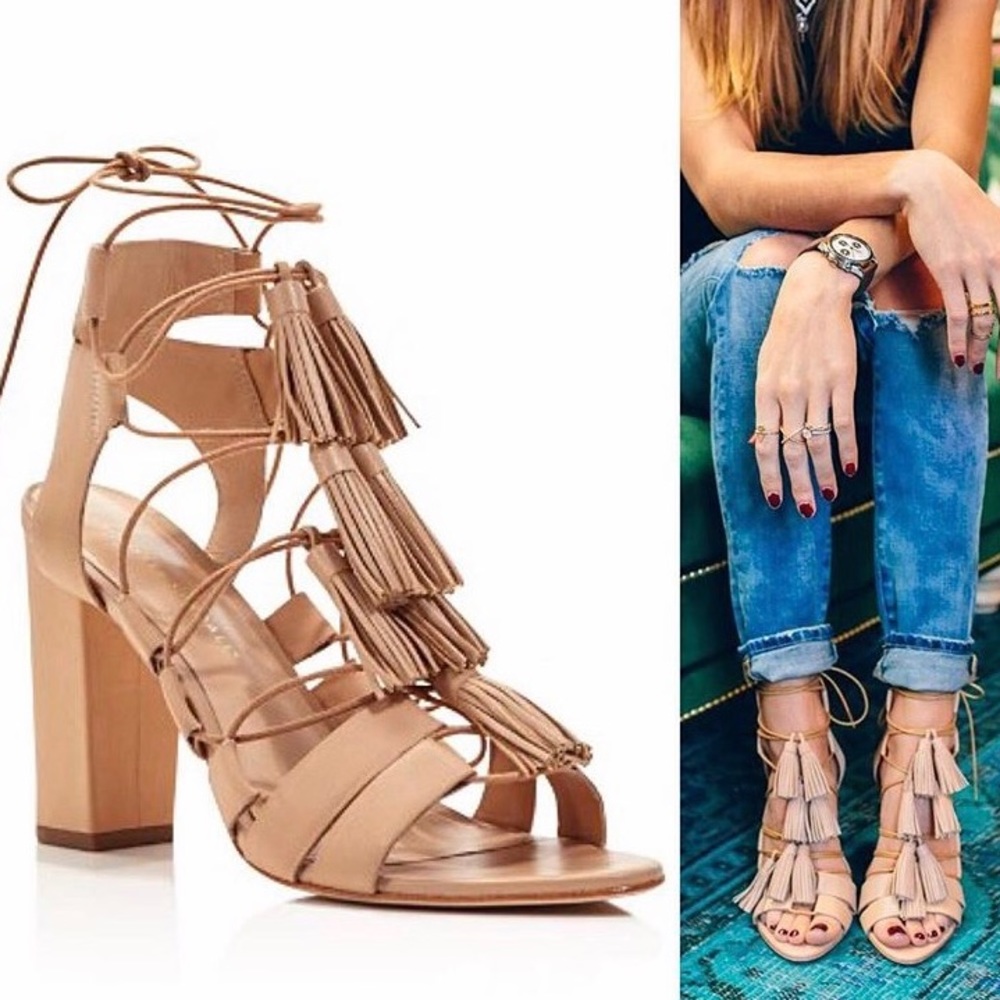 SOLD!!! Loeffler Randall Tassel Heels