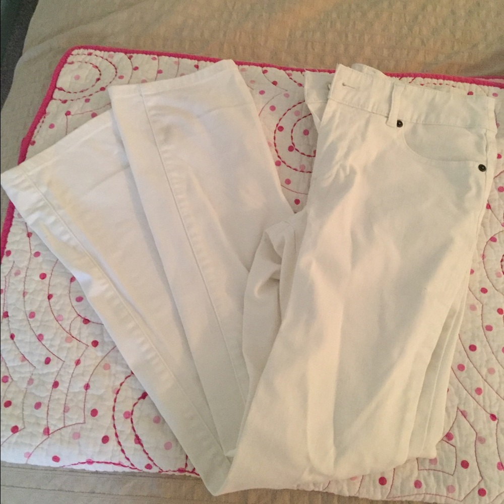 Chico's White Jeans 00