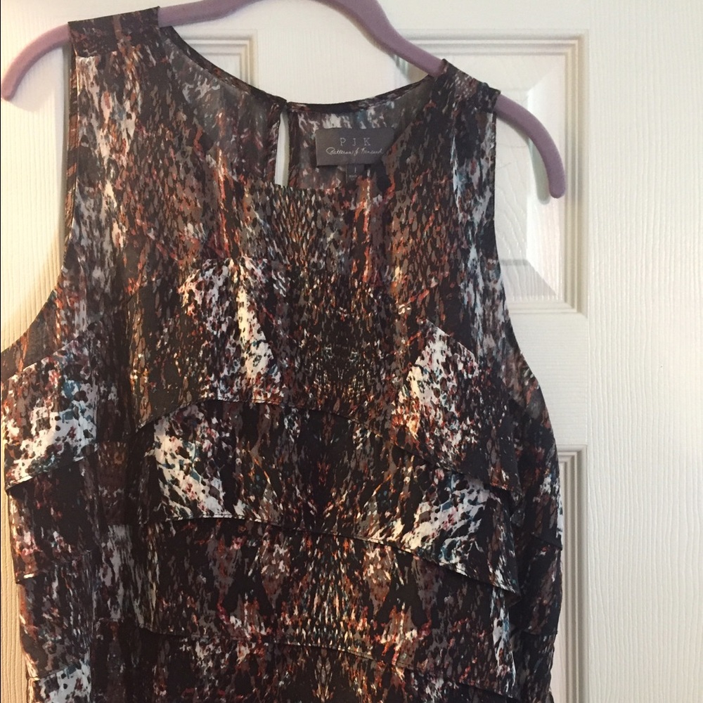 NWT PJK sleeveless blouse