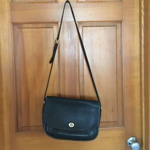 Vintage Black Coach purse