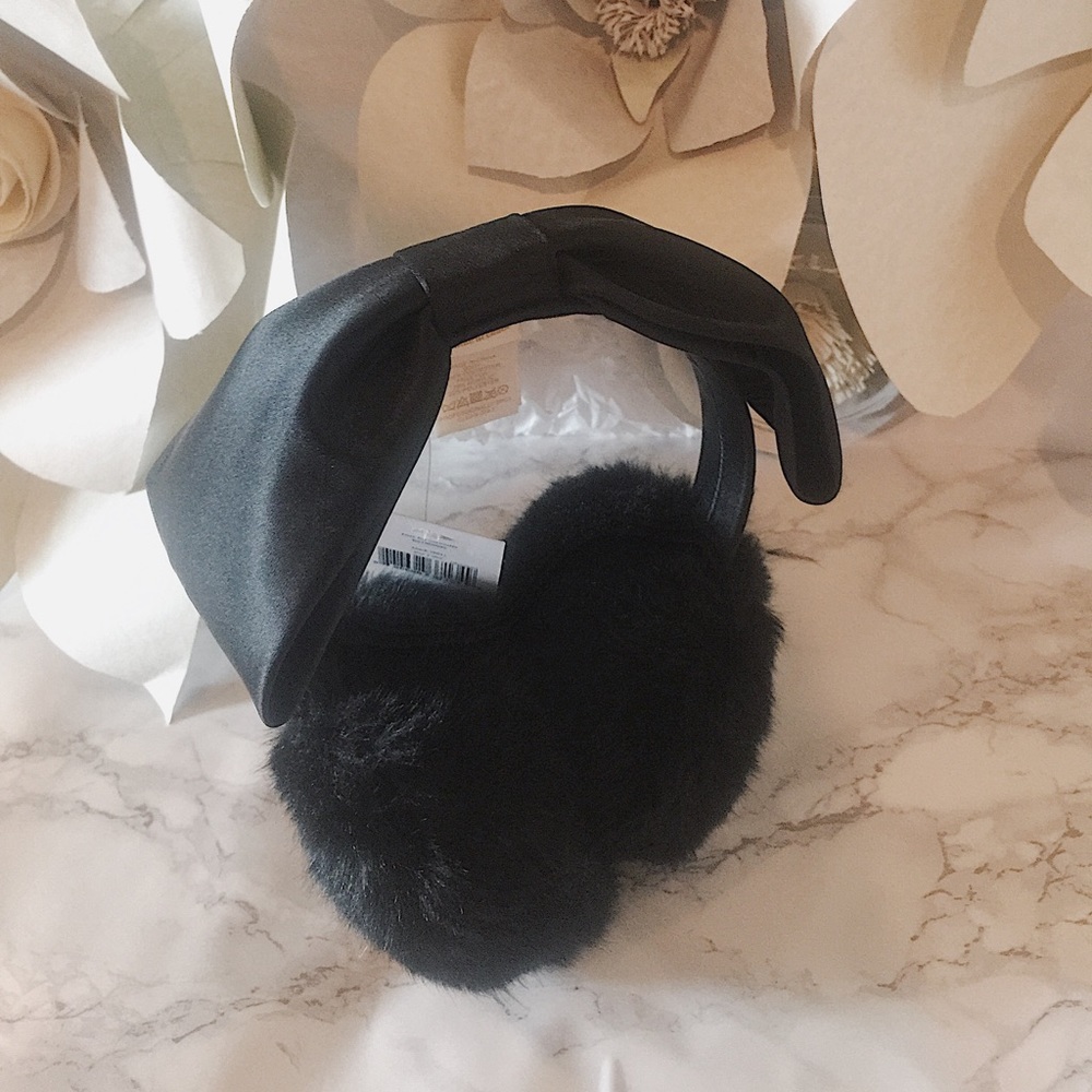 Kate Spade Earmuff with Satin Bow