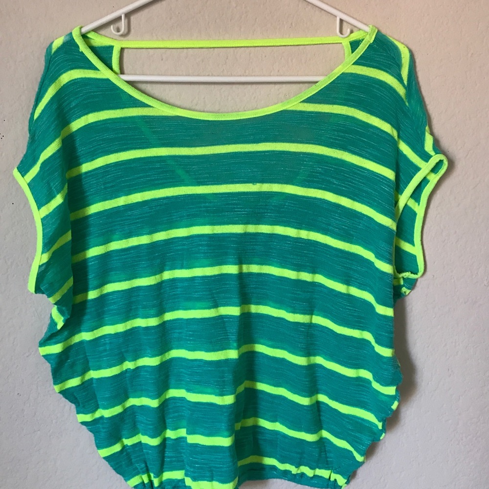 Chloe K Striped Top, Size XS