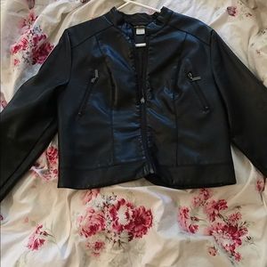 Leather jacket
