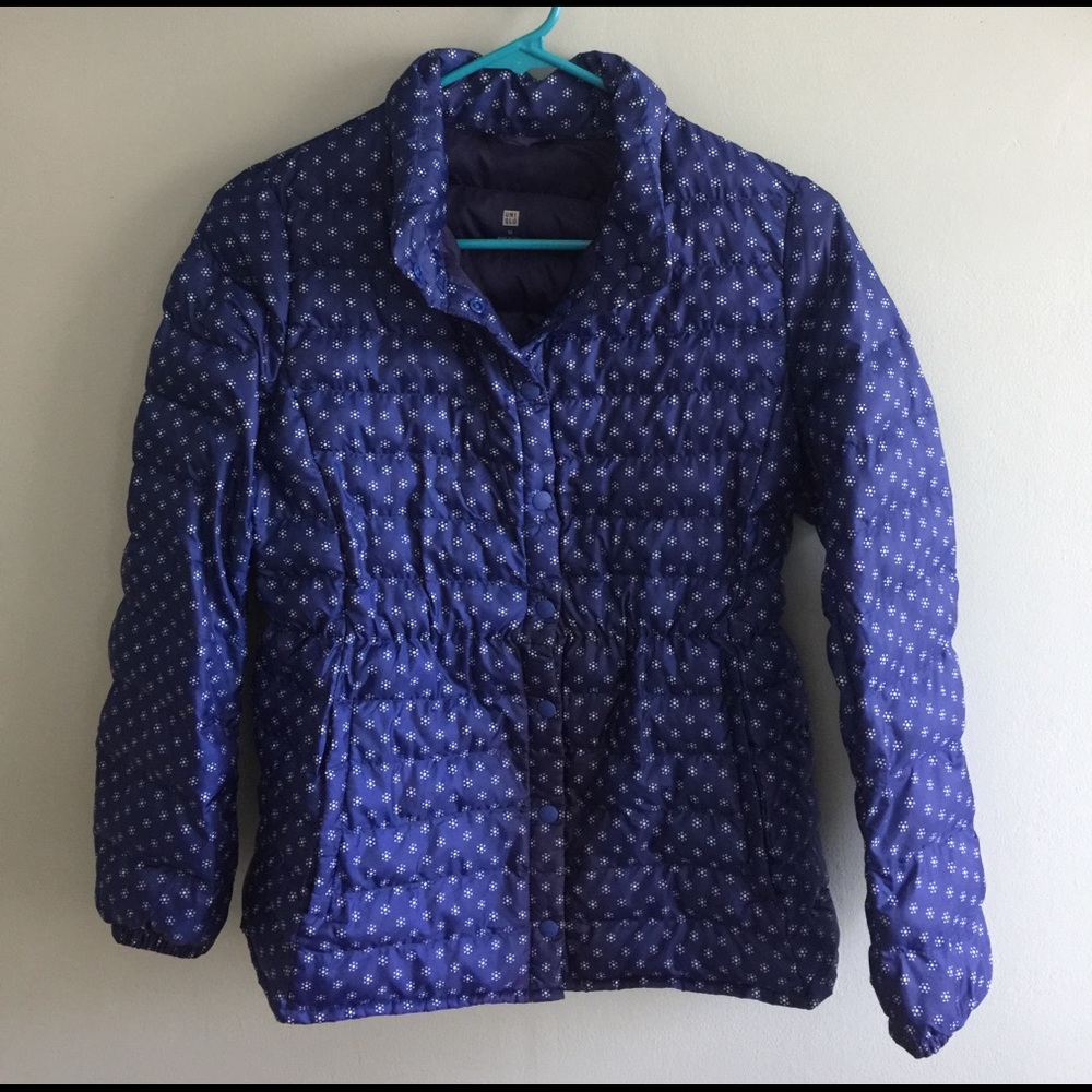 Girls Uniqlo Light Warm Padded Puffer Jacket, Size 11