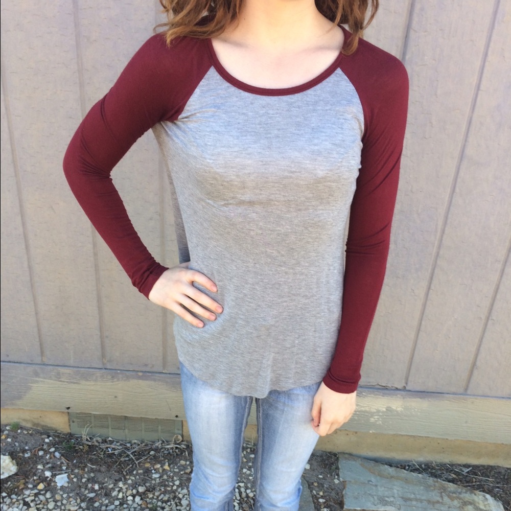 Active USA two toned top