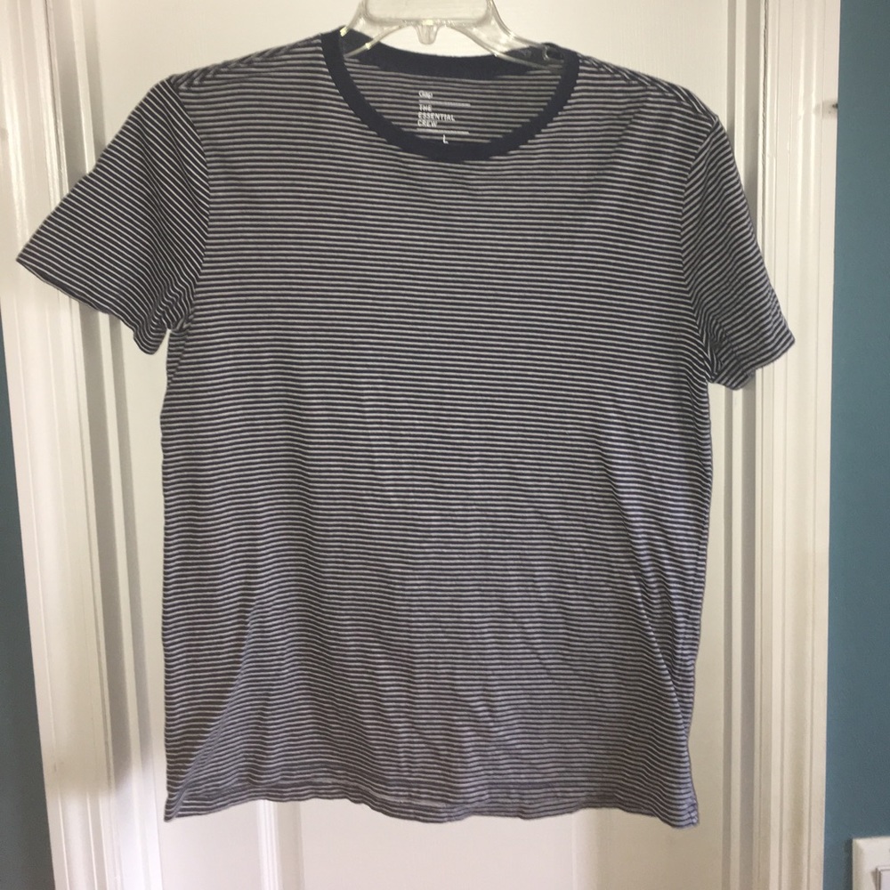 Navy striped t-shirt