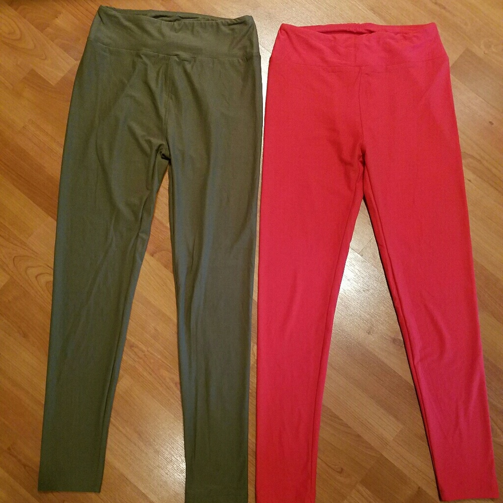 LuLaRoe OS leggings never worn