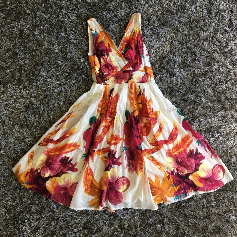 Floral summer dress