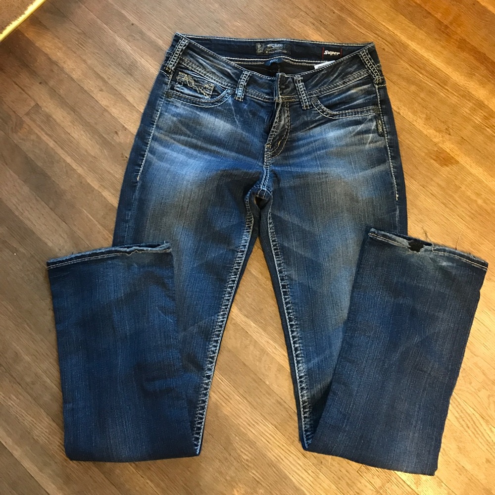 Silver suki jeans