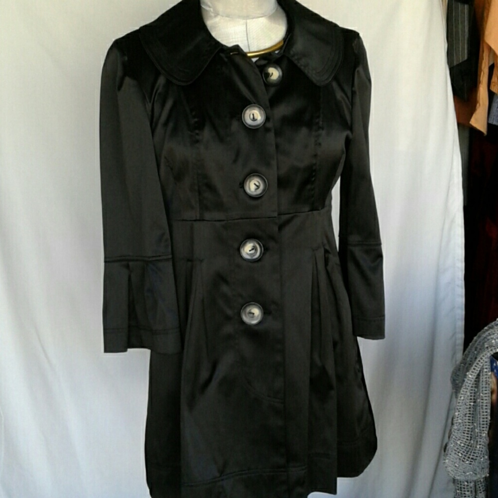Satin feel jacket or top