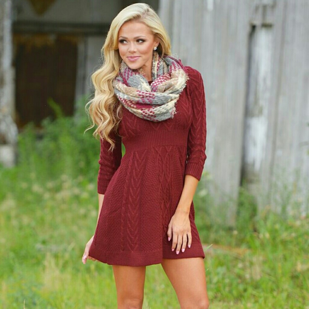 NWT//MAK sweater dress
