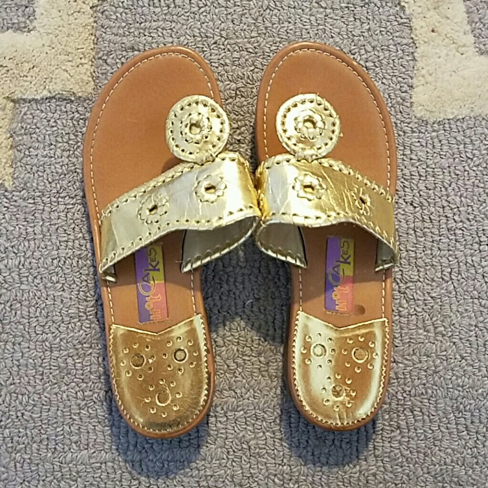 Gold Jack Rogers dupes