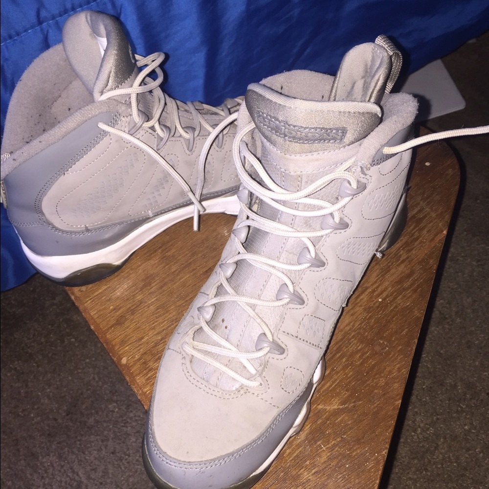 Cool Grey Retro Jordan 9s