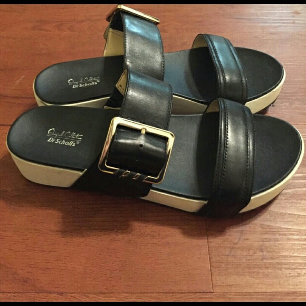 Dr. Scholl's Platform Slides Size 7