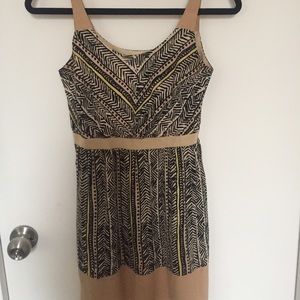 Ann Taylor Loft Aztec Print Dress