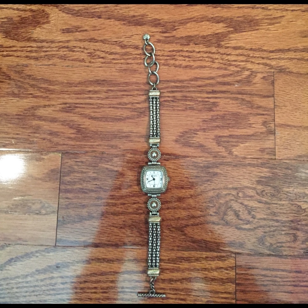 Silver and gold Brighton watch