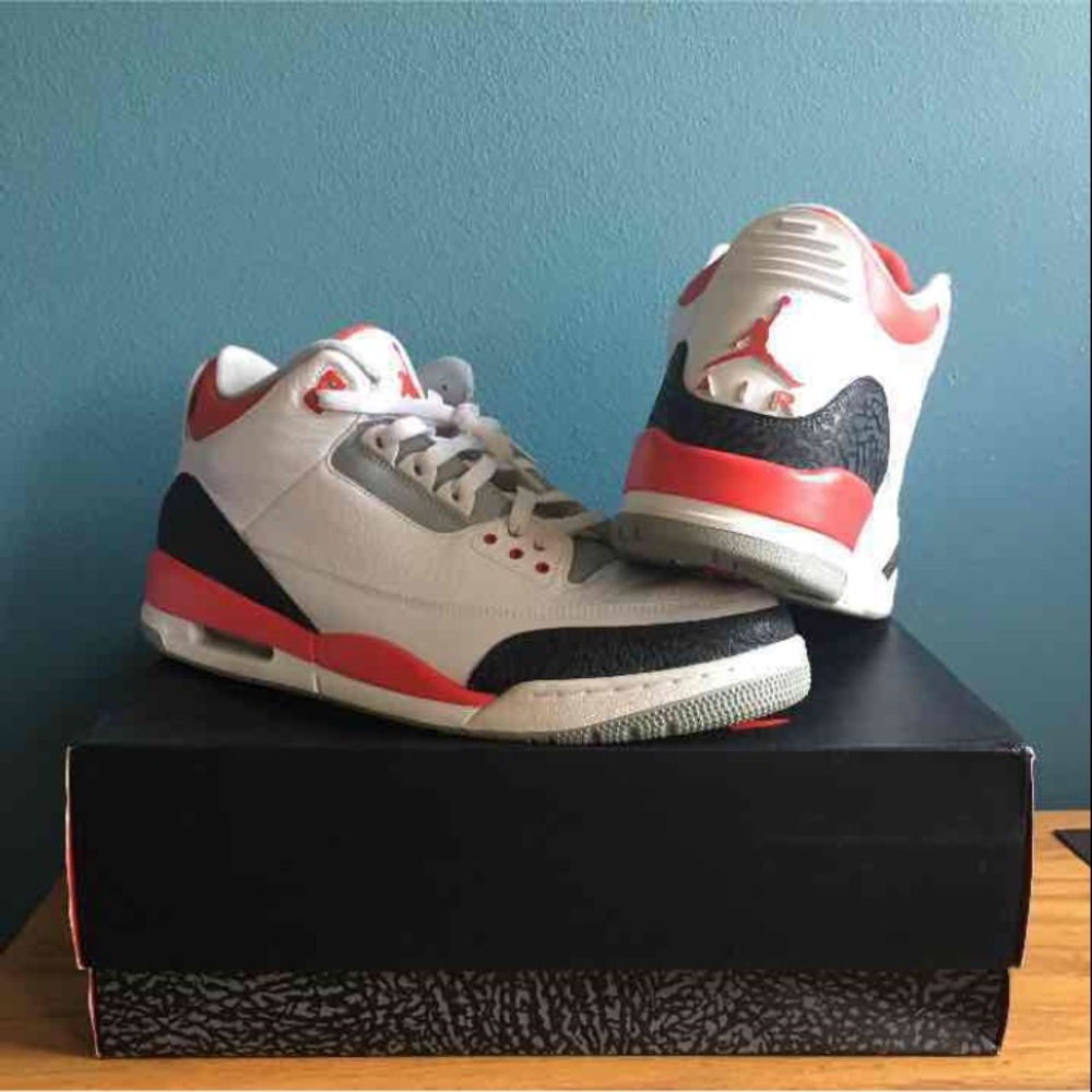 Jordan Retro 3 Fire Red