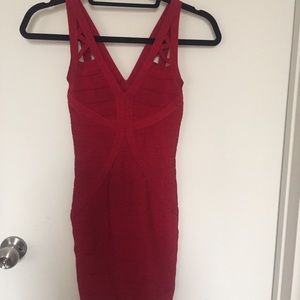 Bebe Red Dress