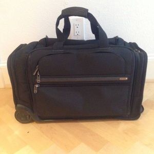 Black TUMI Duffel Bag