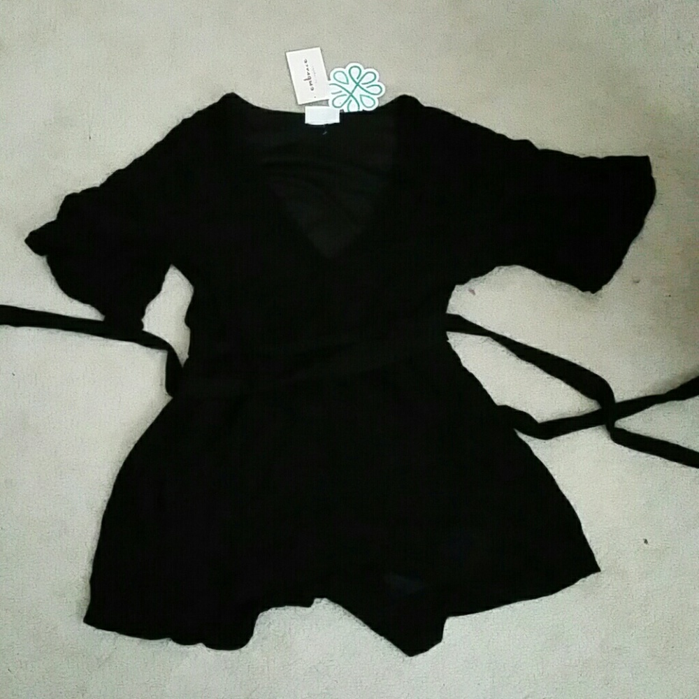 Black romper brand new