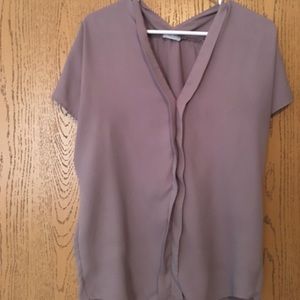 Purple blouse from Tobi.