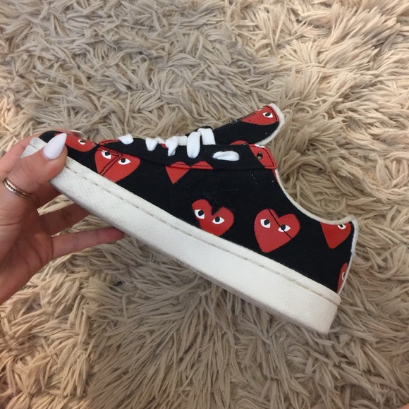 cdg low tops