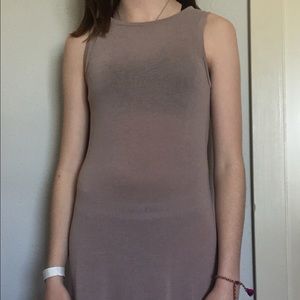 Beige summer dress