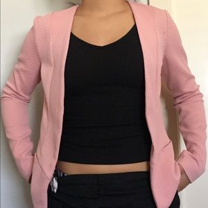Pink blazer