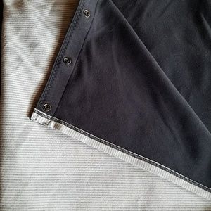 Lululemon Frey And Black Vinyasa Scarf