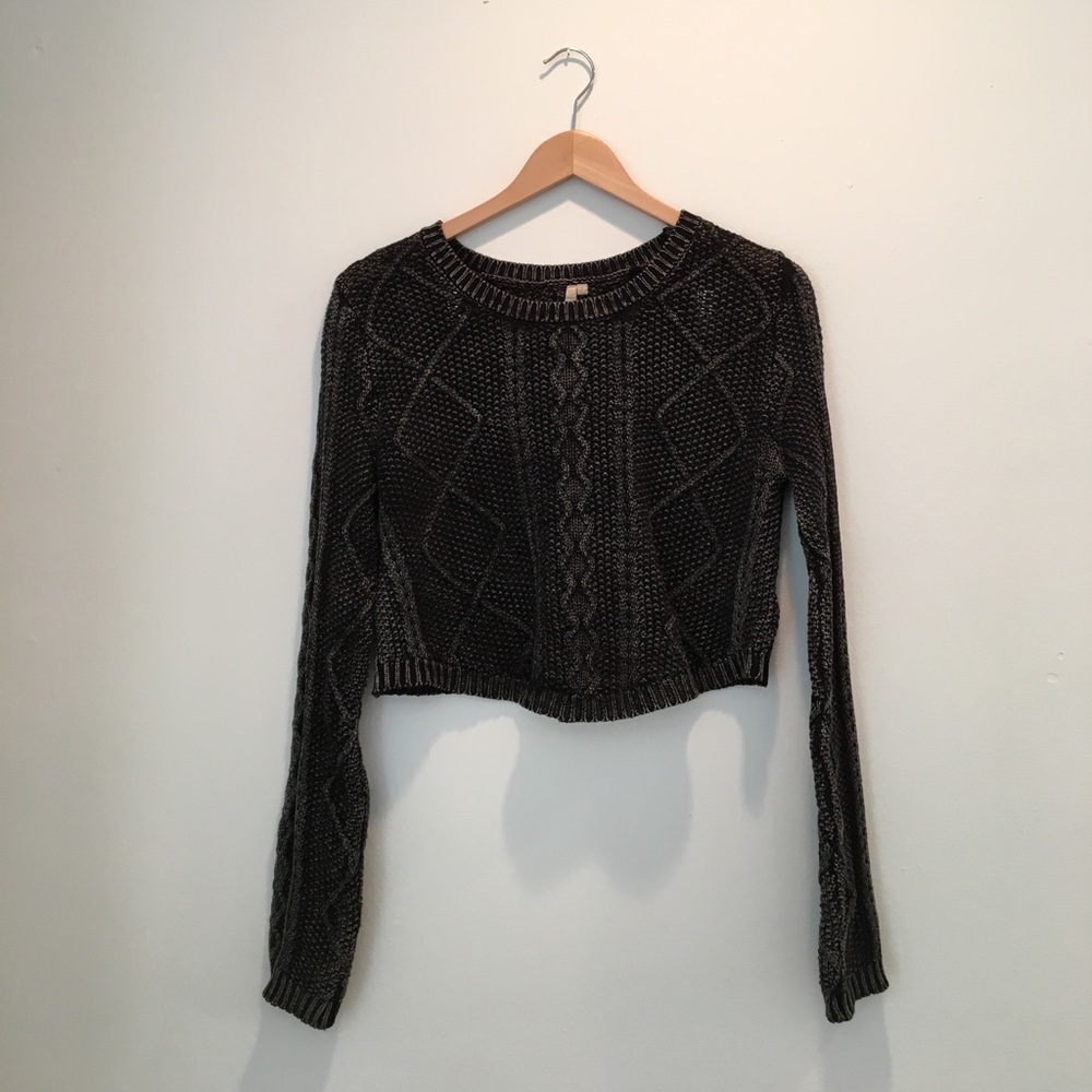 Crop Knit Sweater