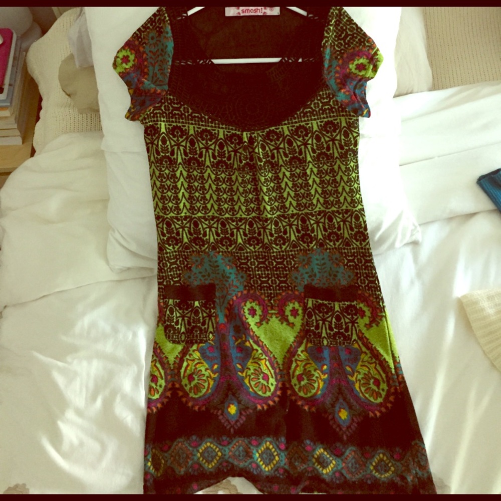 Dress with lovely pattern