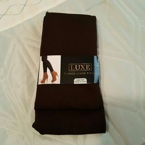 Fleece lined leggings